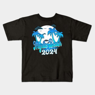 Family Vacation Myrtle Beach 2024 Summer Souvenir Kids T-Shirt